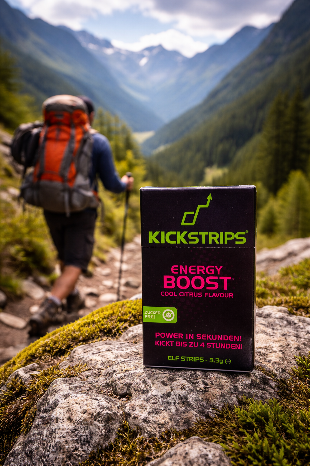 KICKSTRIPS ENERGY BOOST Strips – Cool Citrus