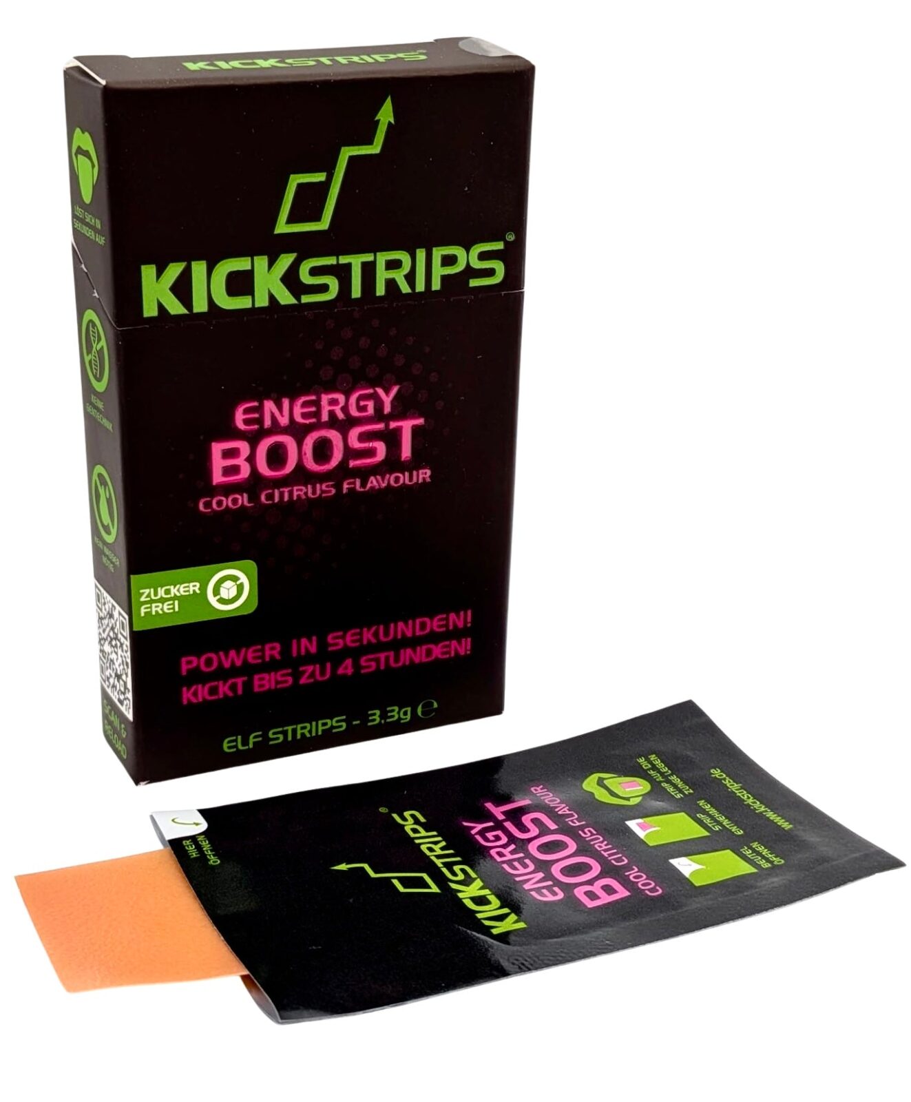 KICKSTRIPS ENERGY BOOST Strips – Cool Citrus